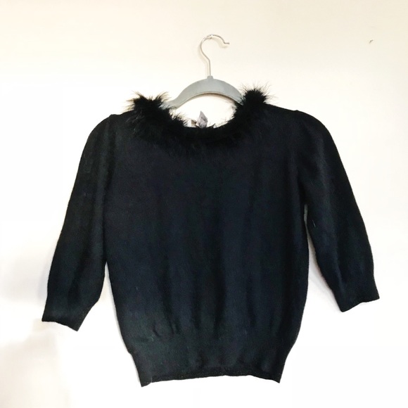 Vintage Feather Knit Top - Picture 4 of 7